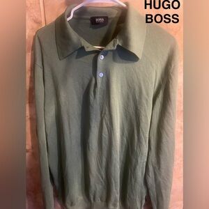 Hugo Boss Sweater Green Large